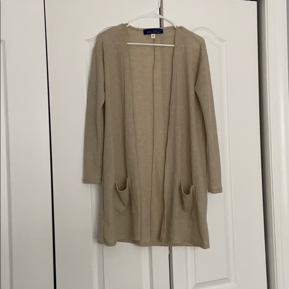 long cardigan